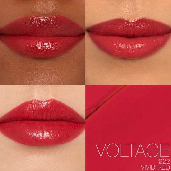 NARS AFTERGLOW SENSUAL SHINE LIPSTICK “222 VOLTAGE-Vivid Red” NIB - Picture 3 of 3